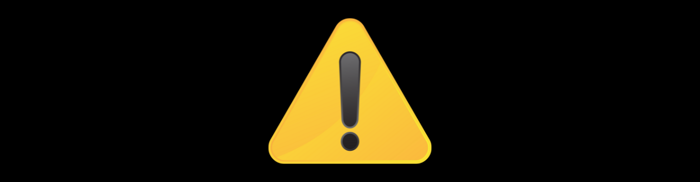 Baker's Gas Warning Sign
