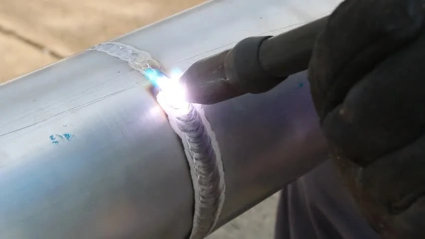 Baker's Gas TIG weld