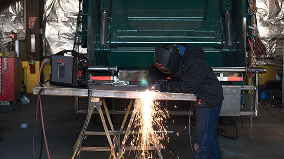 Baker's Gas Pass the 3G MIG Welding Certification Test [VIDEO]