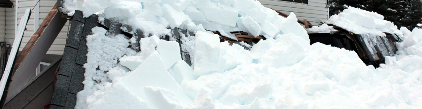 Baker's Gas Roof collapse from snow
