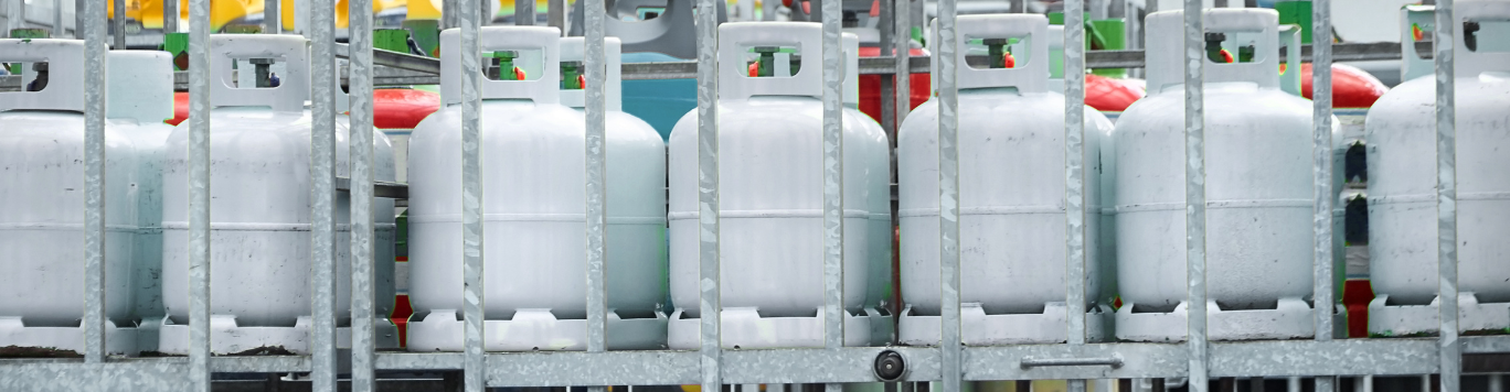 Baker's Gas Propane tanks