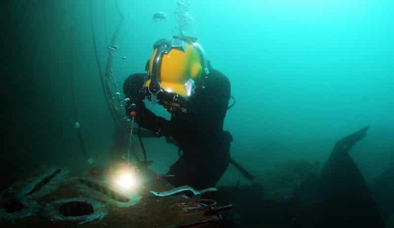 Baker's Gas Underwater welding