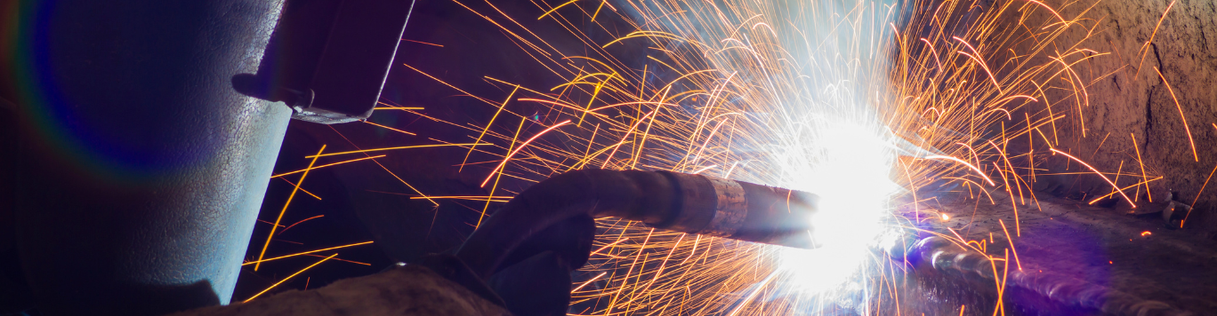 Baker's Gas Person MIG welding