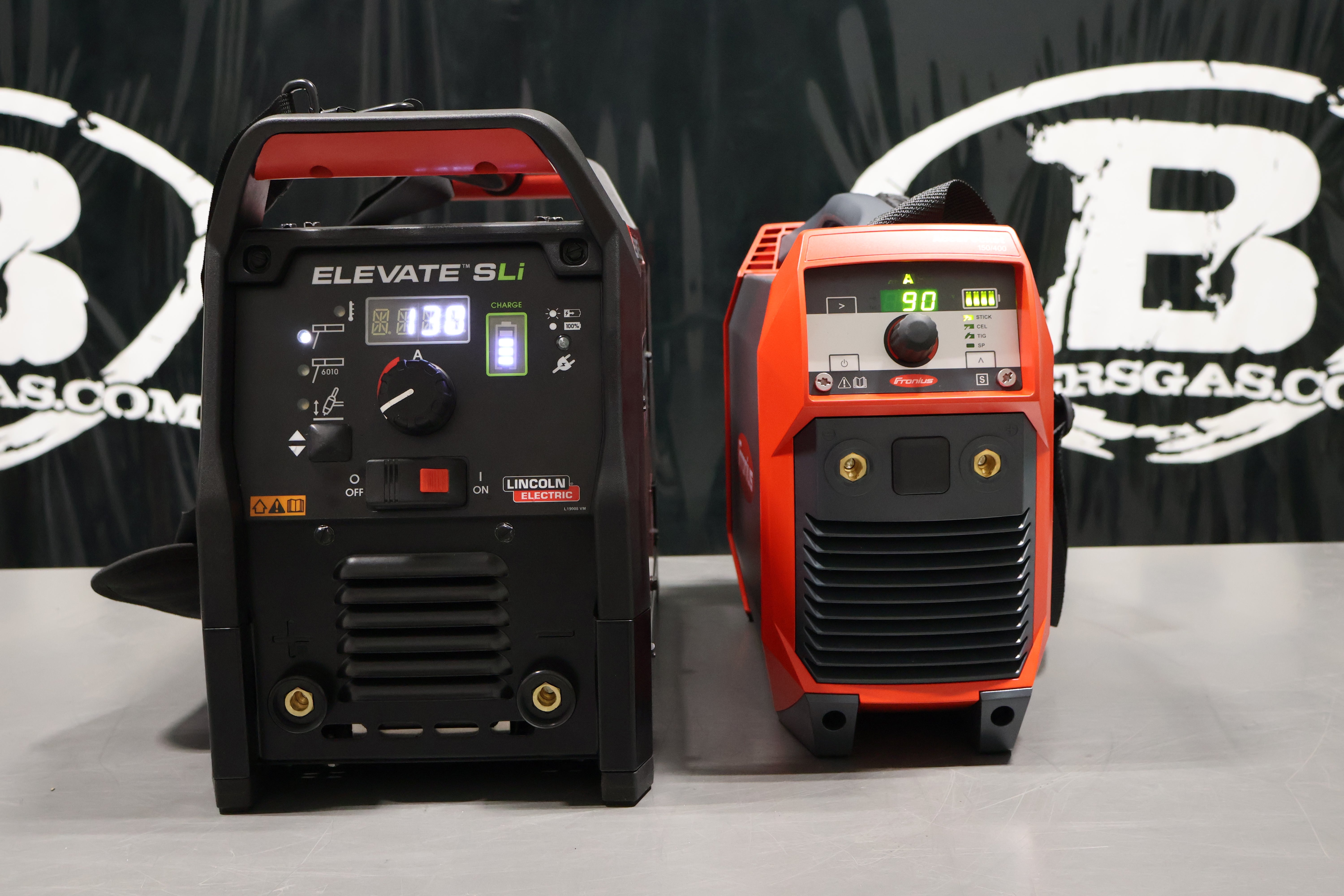 Baker's Gas Lincoln Elevate SLi vs. Fronius AccuPocket 150: Battery-Powered Welder Comparison