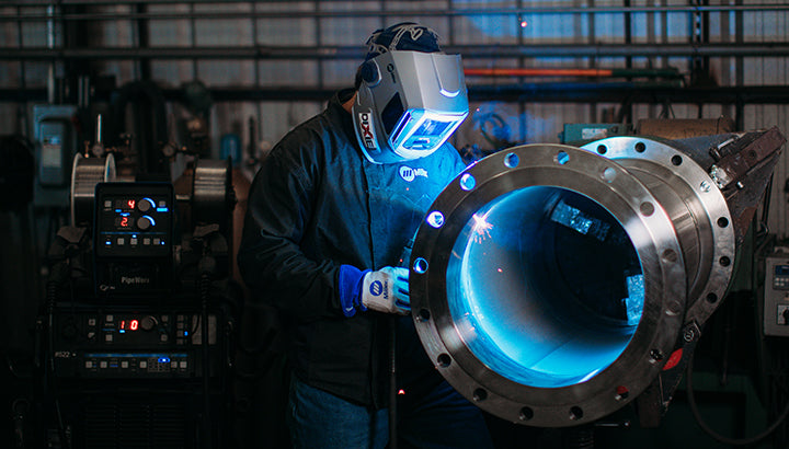 Baker's Gas purge welding