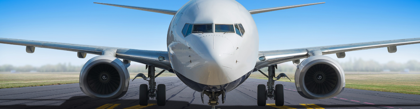 Baker's Gas Commercial Airplane