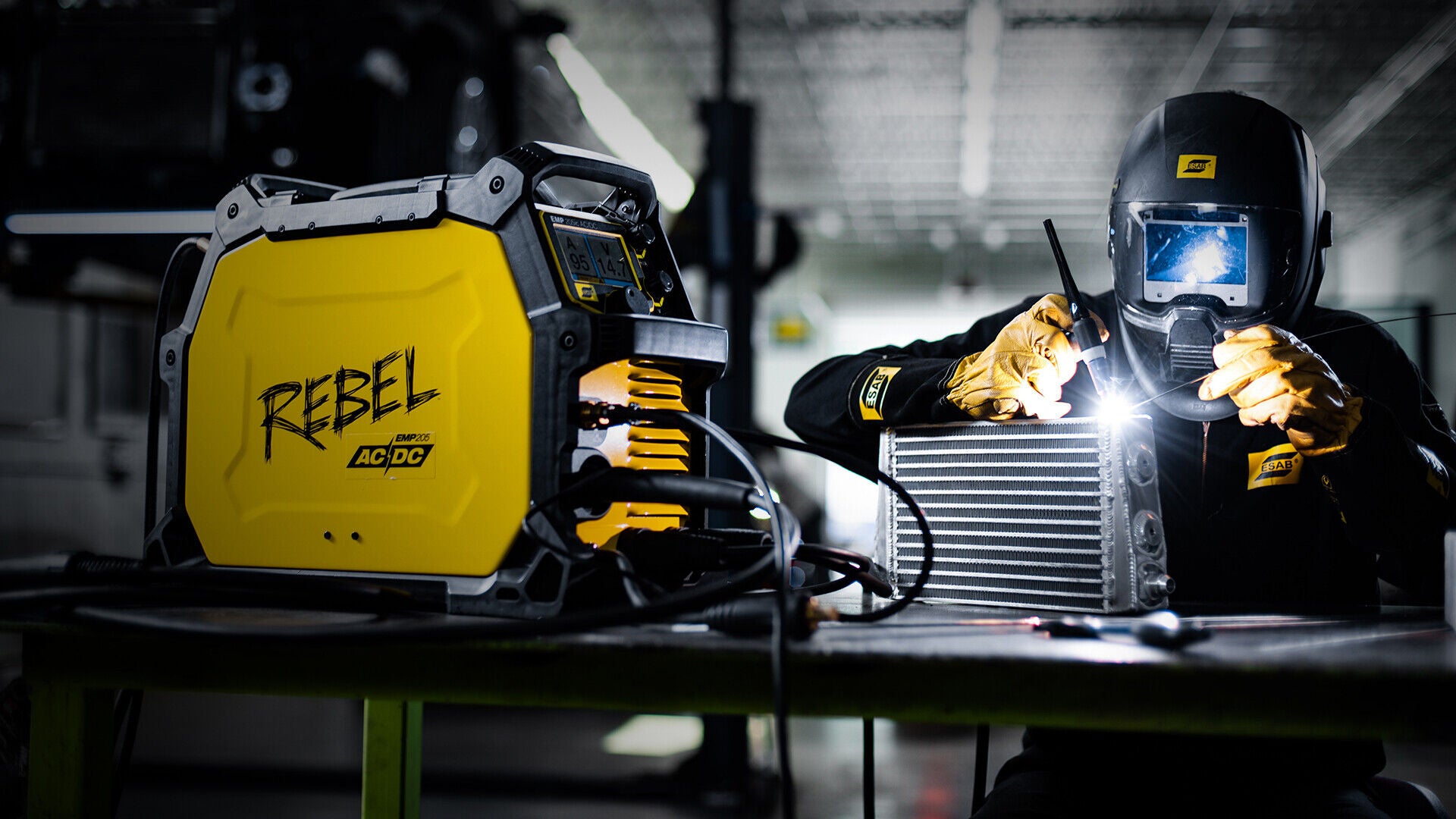 Baker's Gas Mastering Versatility: A Deep Dive into the ESAB Rebel EMP 205ic AC/DC Multiprocess Welder