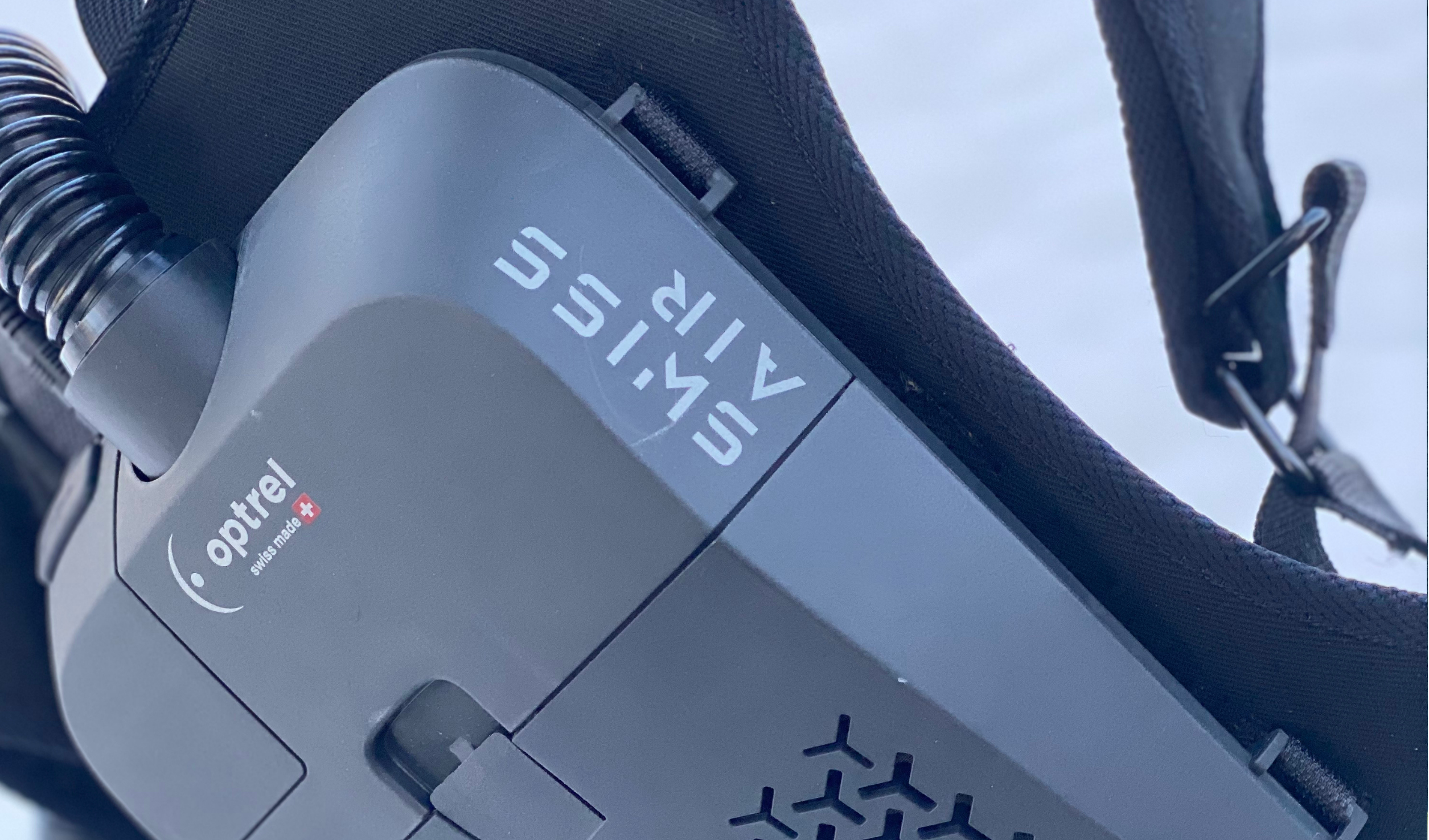 Baker's Gas Swiss Air by Optrel the NO HELMET Required PAPR!
