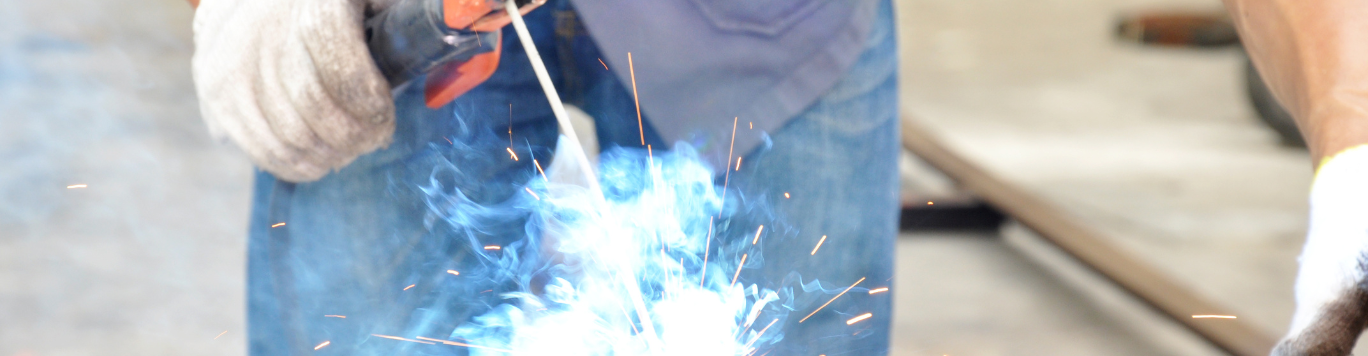 Baker's Gas Person stick welding