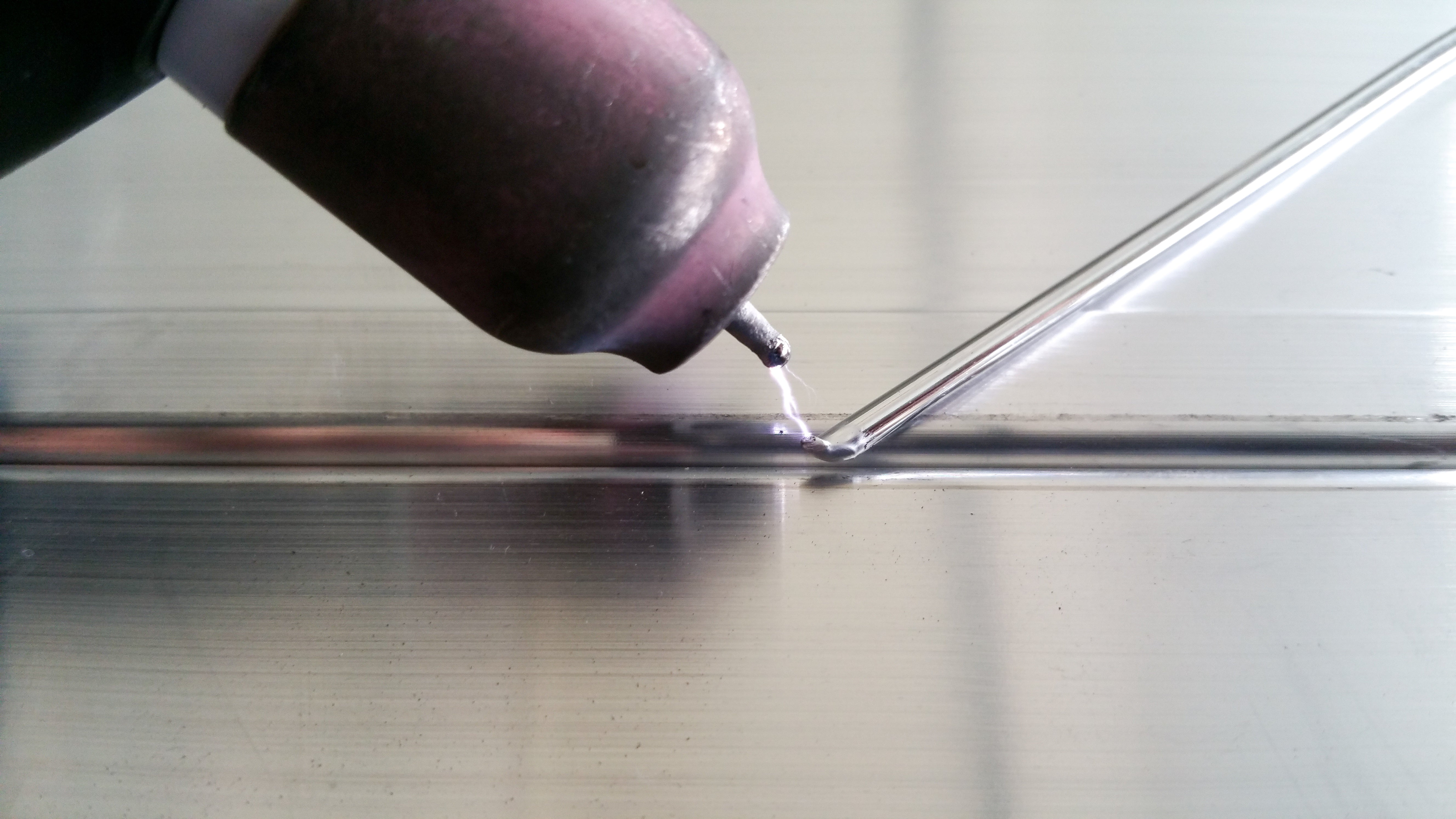 Baker's Gas TIG Welding Aluminum