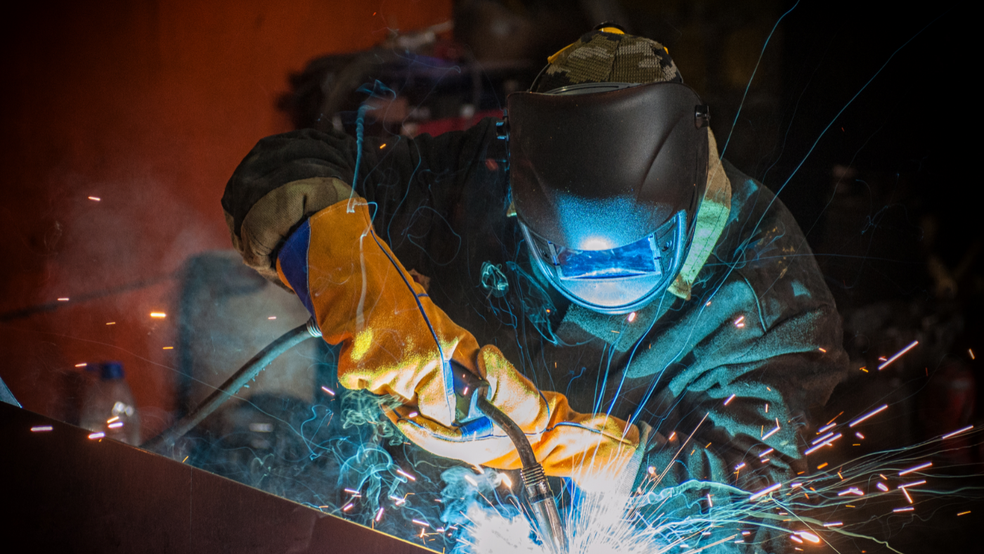 Baker's Gas Person welding