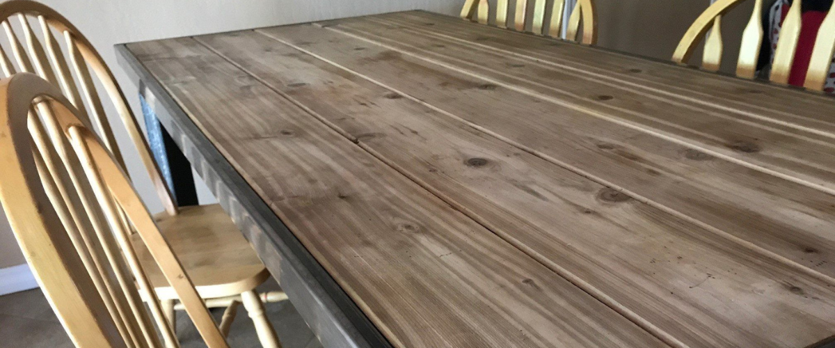 Baker's Gas dining room table