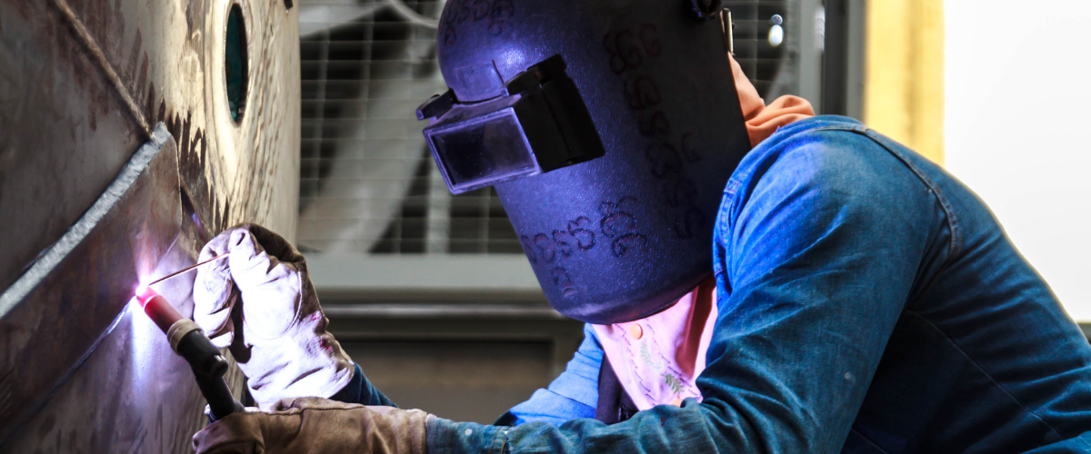 Baker's Gas TIG weld