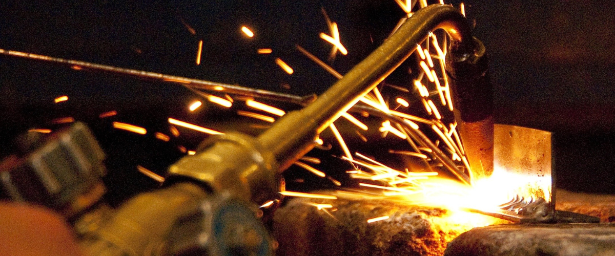 Baker's Gas Plasma cut banner