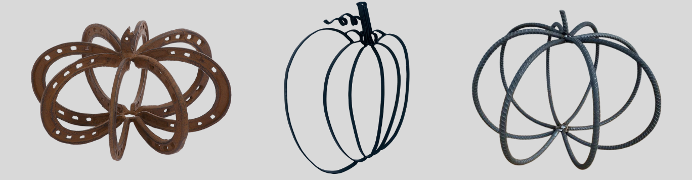Baker's Gas Welded Pumpkin Projects