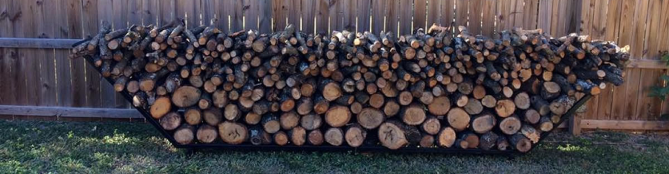 Baker's Gas Welded Wood Rack