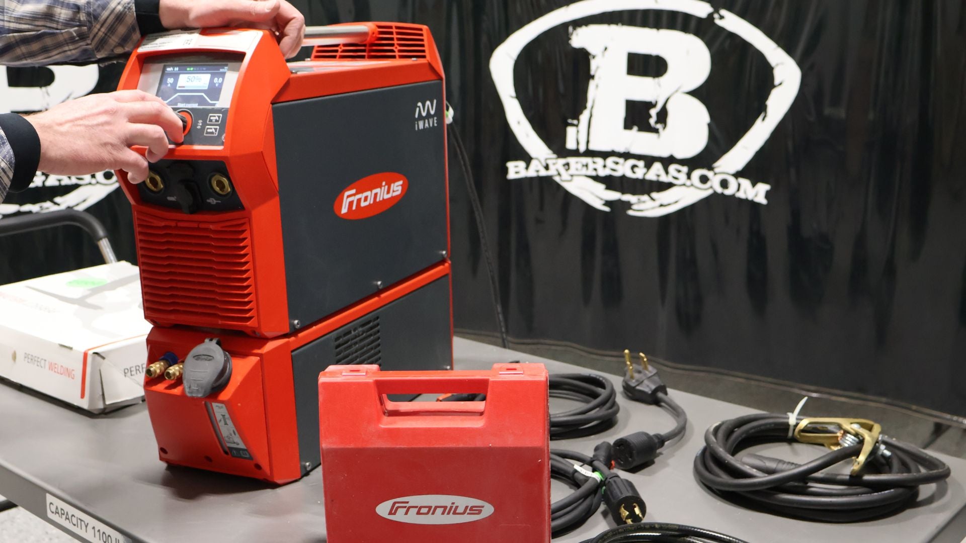 Baker's Gas Precision and Power: Fronius iWave 230i AC/DC TIG Welder