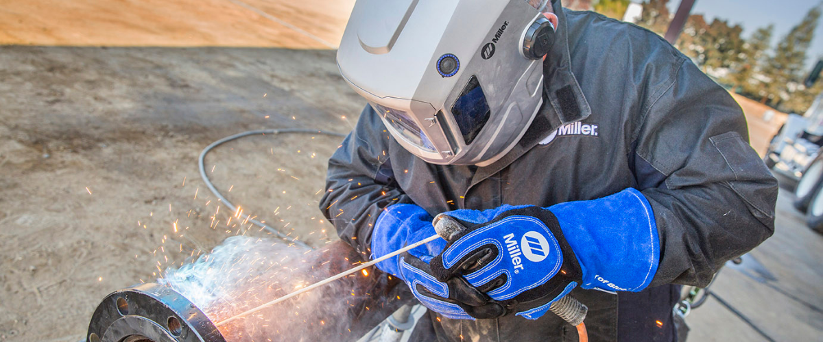 Baker's Gas Lighter Stick Welding with the Miller Thunderbolt