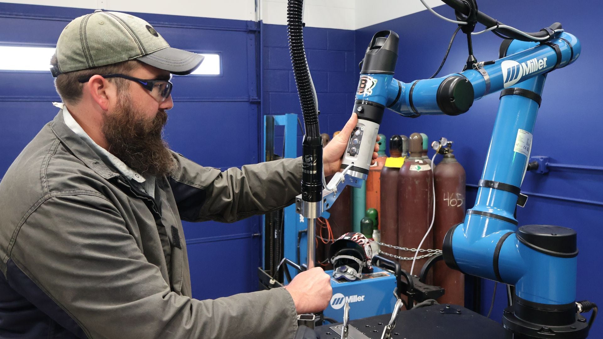 Baker's Gas Empower Your Welding with the Miller Copilot Cobot