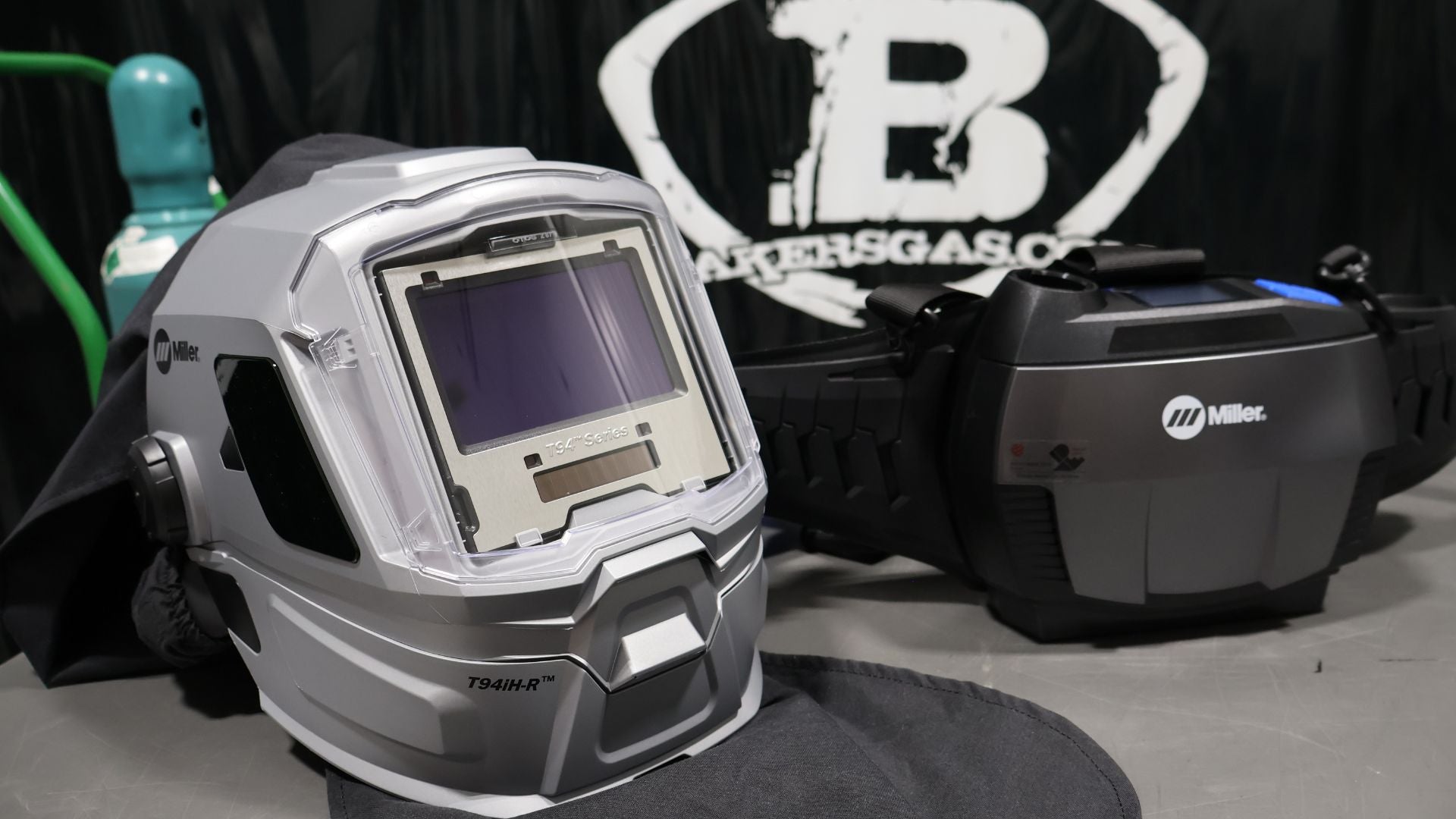 Baker's Gas Enhance Your Welding Safety with the Miller T94iH-R PAPR System