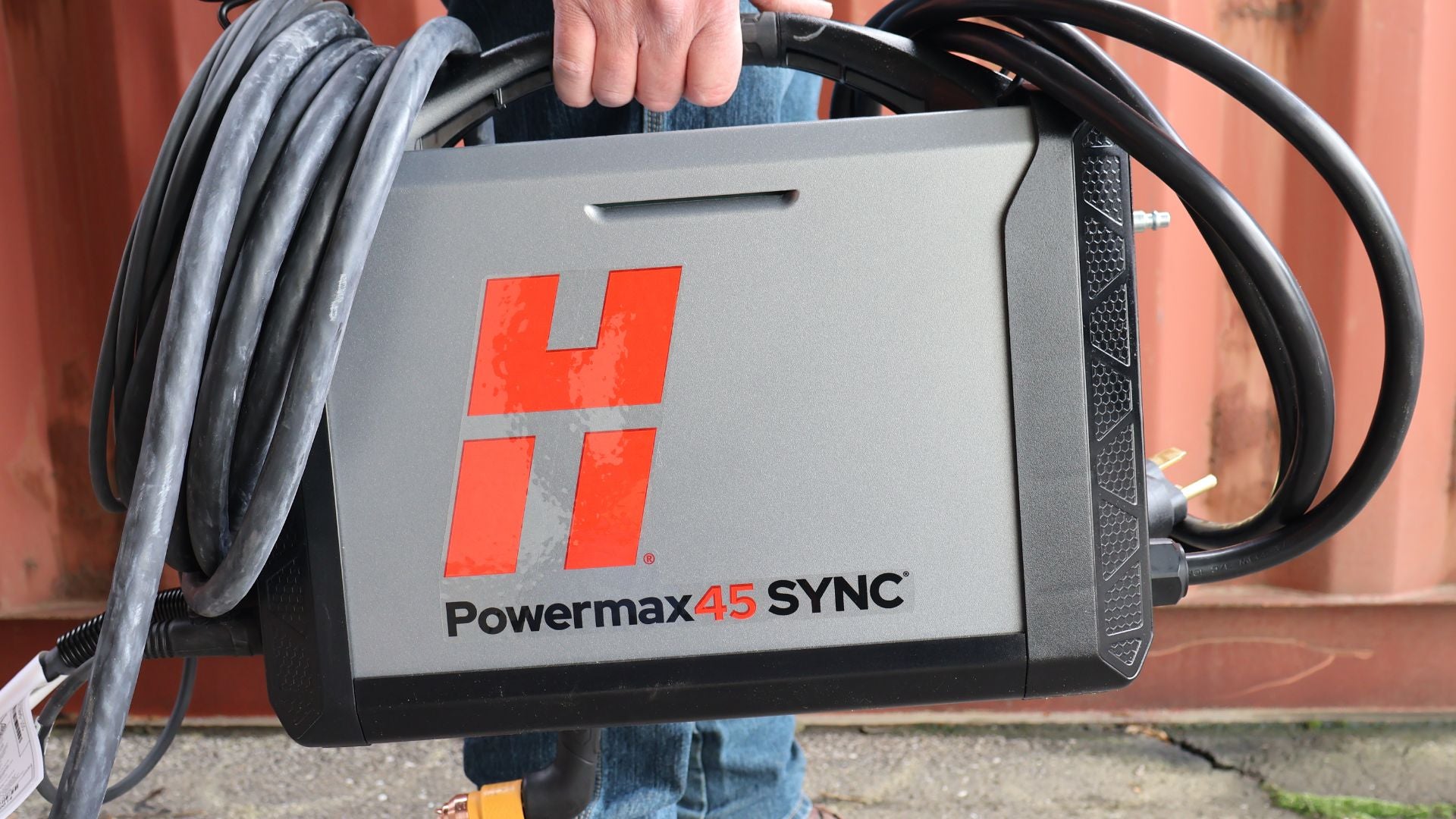 Baker's Gas Hypertherm Powermax 45 SYNC side view