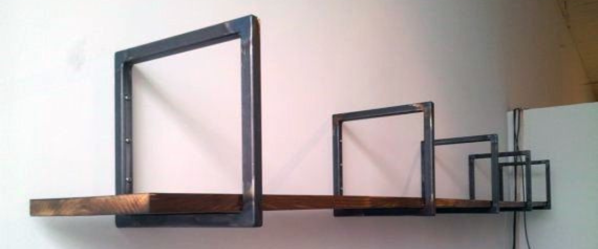 Baker's Gas welded shelf