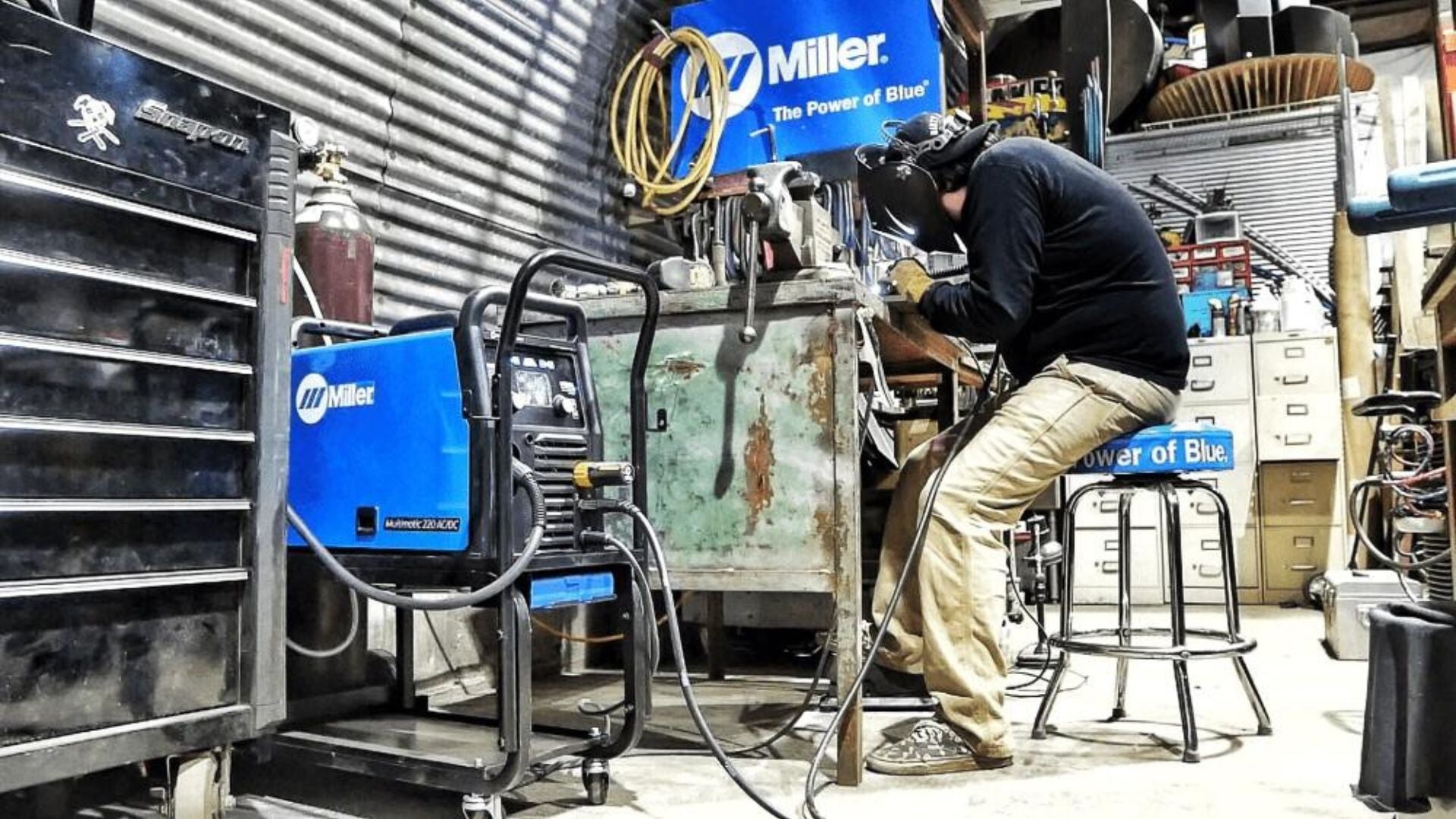 Baker's Gas Unveiling the Enhanced Miller Multimatic 220 AC/DC Welder – Now with 6010 Stick Electrode Capability!