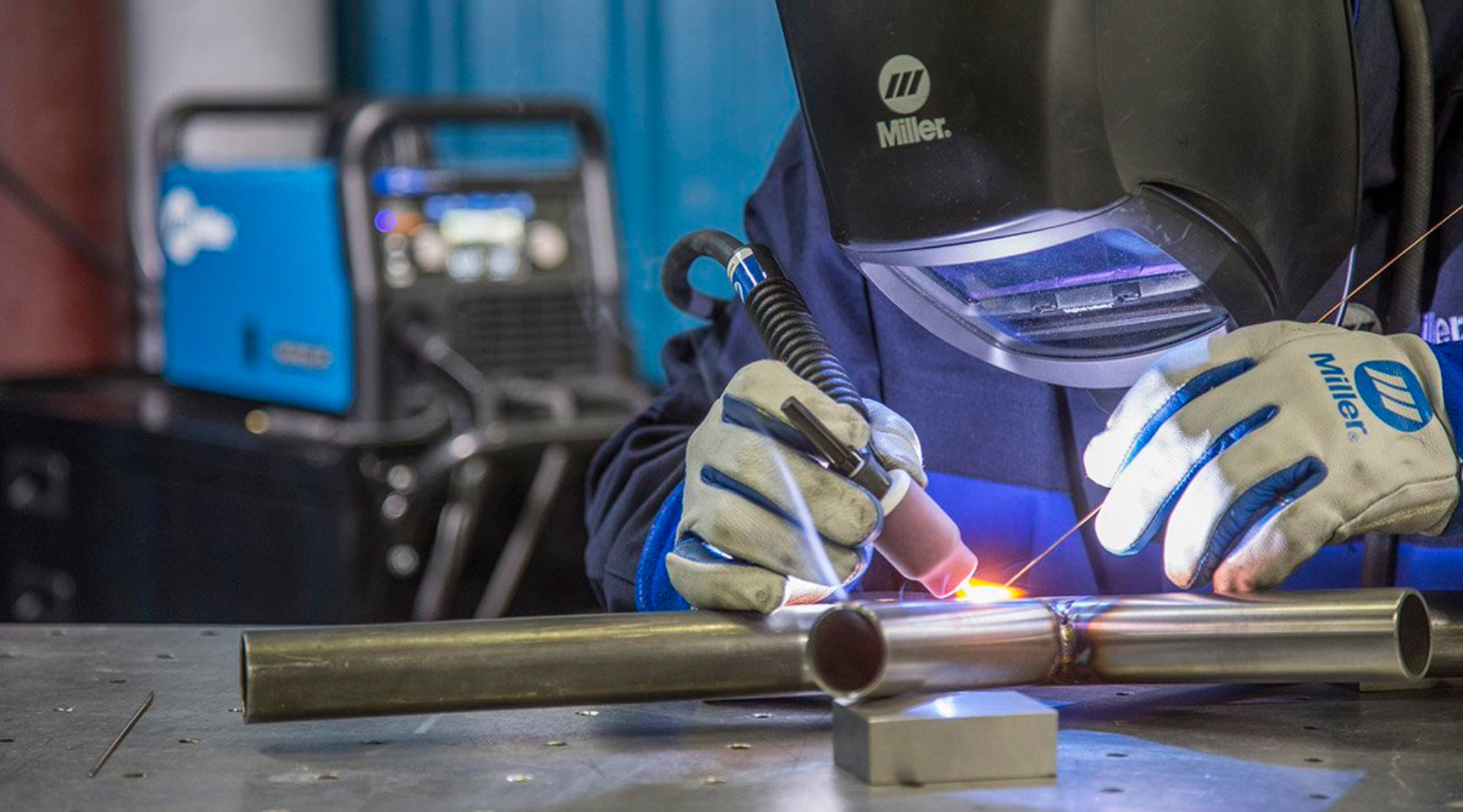 Baker's Gas Welding with Miller Machine