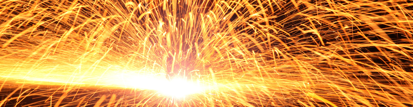 Baker's Gas Welding sparks
