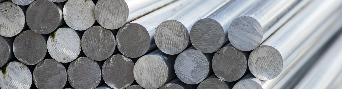 Baker's Gas Stack of aluminum beams