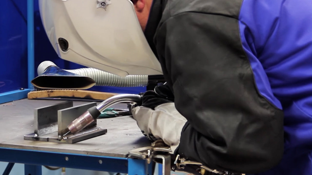 Baker's Gas Person welding on the job