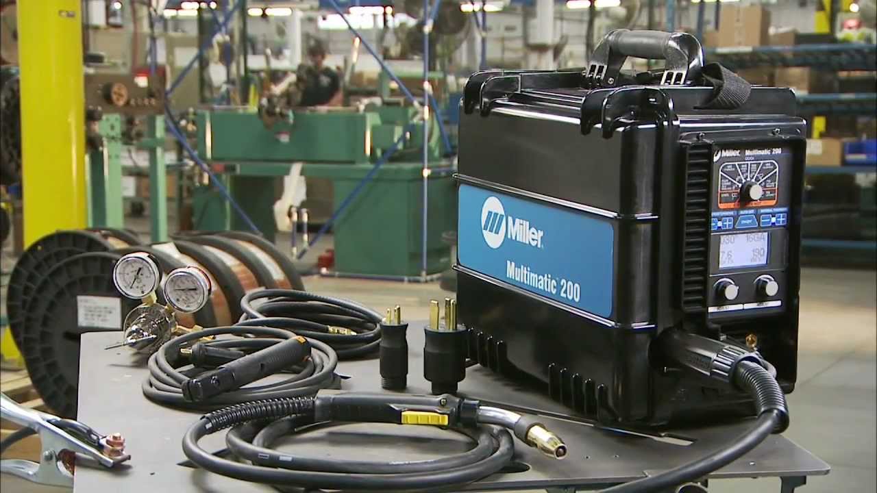Baker's Gas Welders Review the Miller Multimatic 200 All-in-One Welder