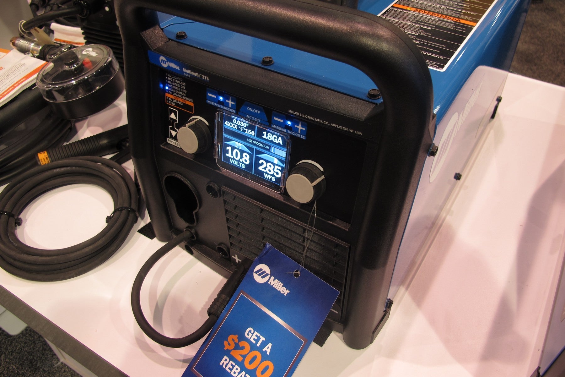 Baker's Gas What Does Auto-Set™ on a MIG Welder Do For Me?