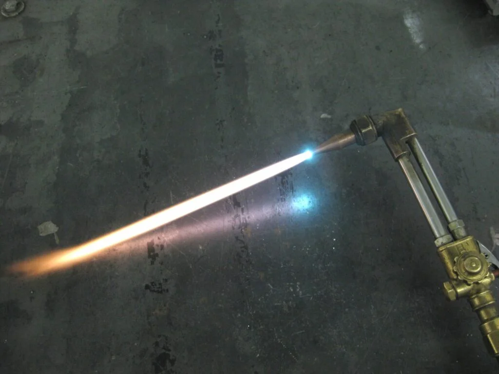 Baker's Gas Comparing Propane vs. Acetylene for Cutting Metal