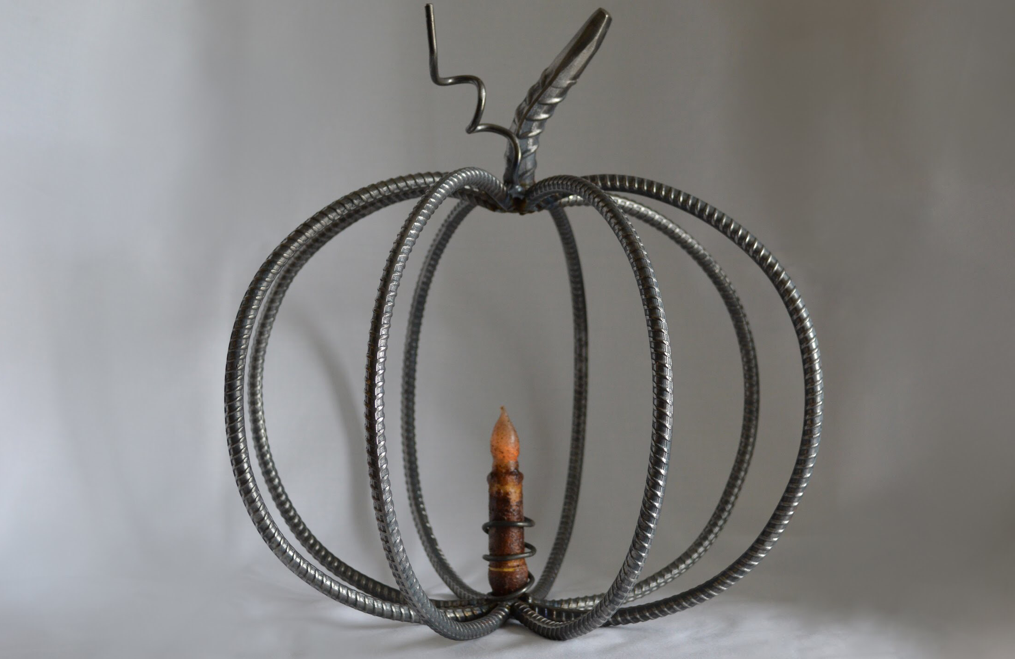 Baker's Gas Rebar Pumpkin