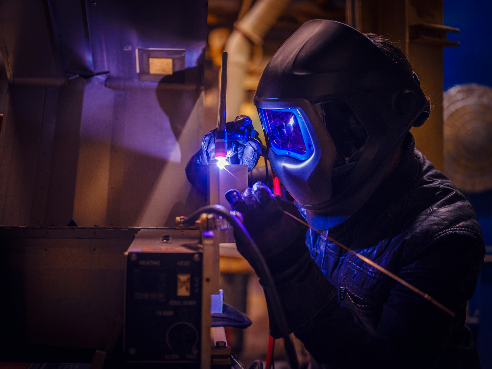 Baker's Gas TIG welding