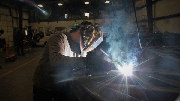 Baker's Gas Logan Utah Gets New Welded Arch Downtown