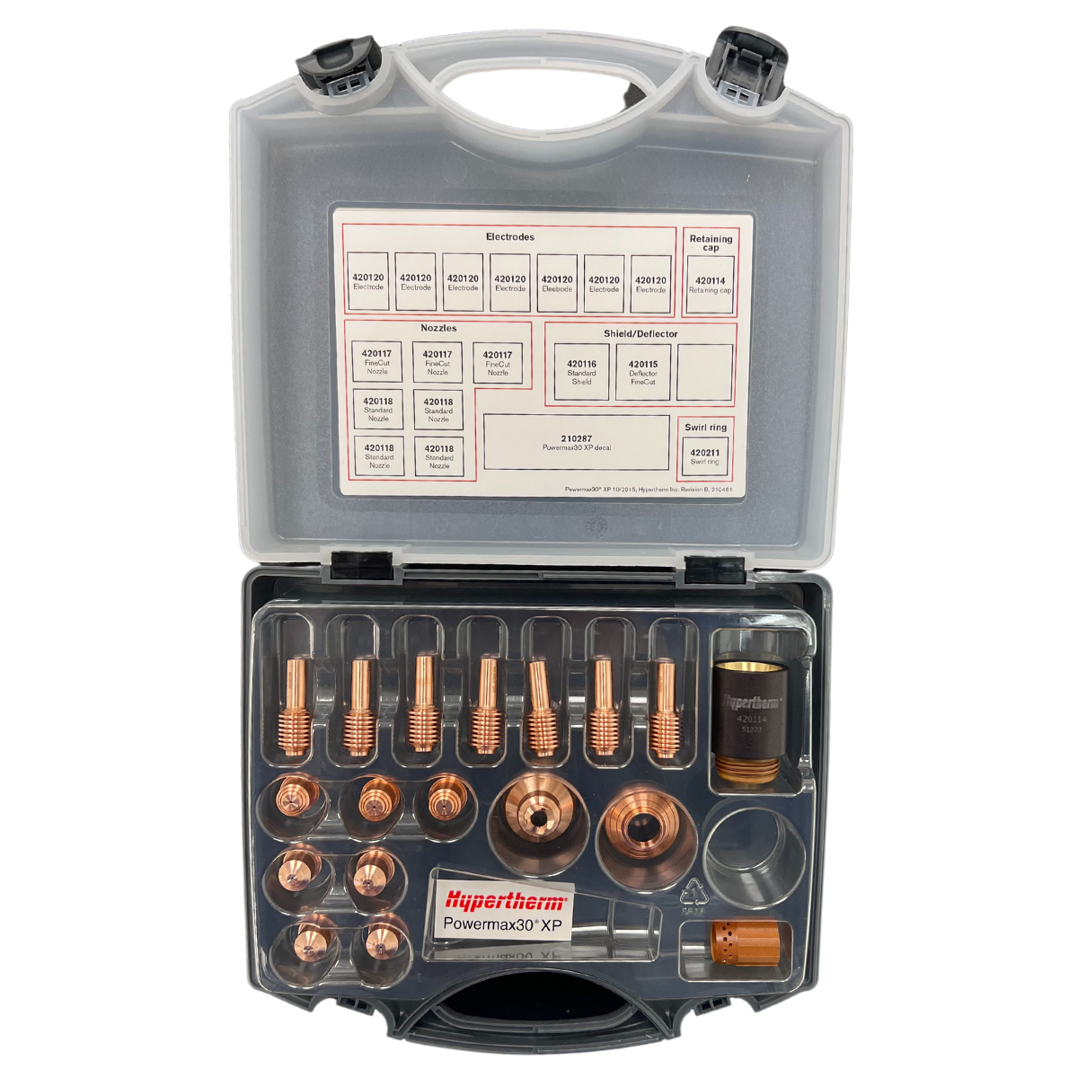 Hypertherm Powermax30 XP Ess. Handheld Cutting Consumable Kit - 851479