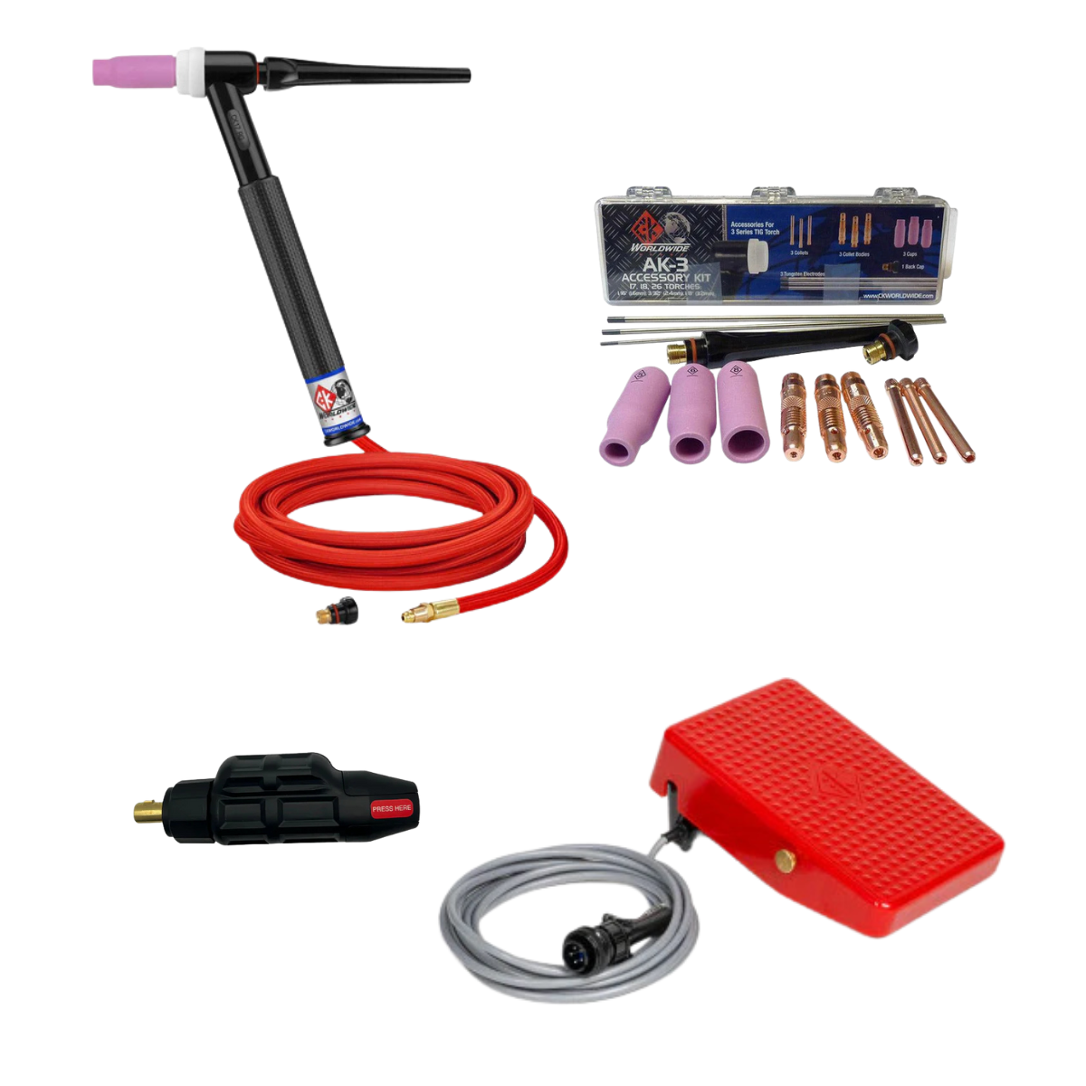 Lincoln 215 MPi TIG kit 