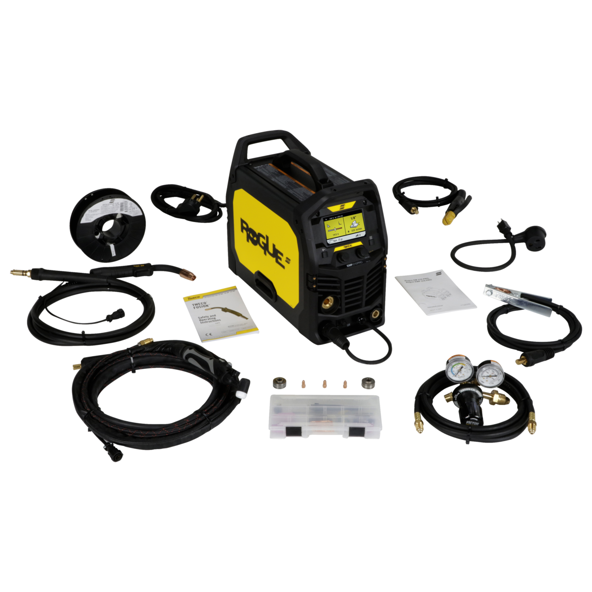 ESAB Rogue EMP PRO 210 Multiprocess 200A Welder with accessories 0700301085