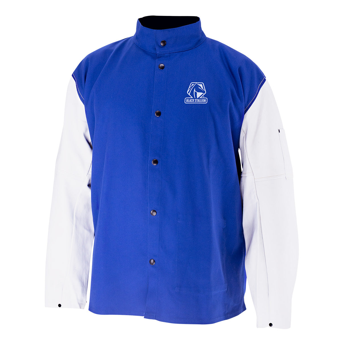 Black Stallion Grain Goatskin & FR Cotton Hybrid Welding Jacket - JH3010-RB