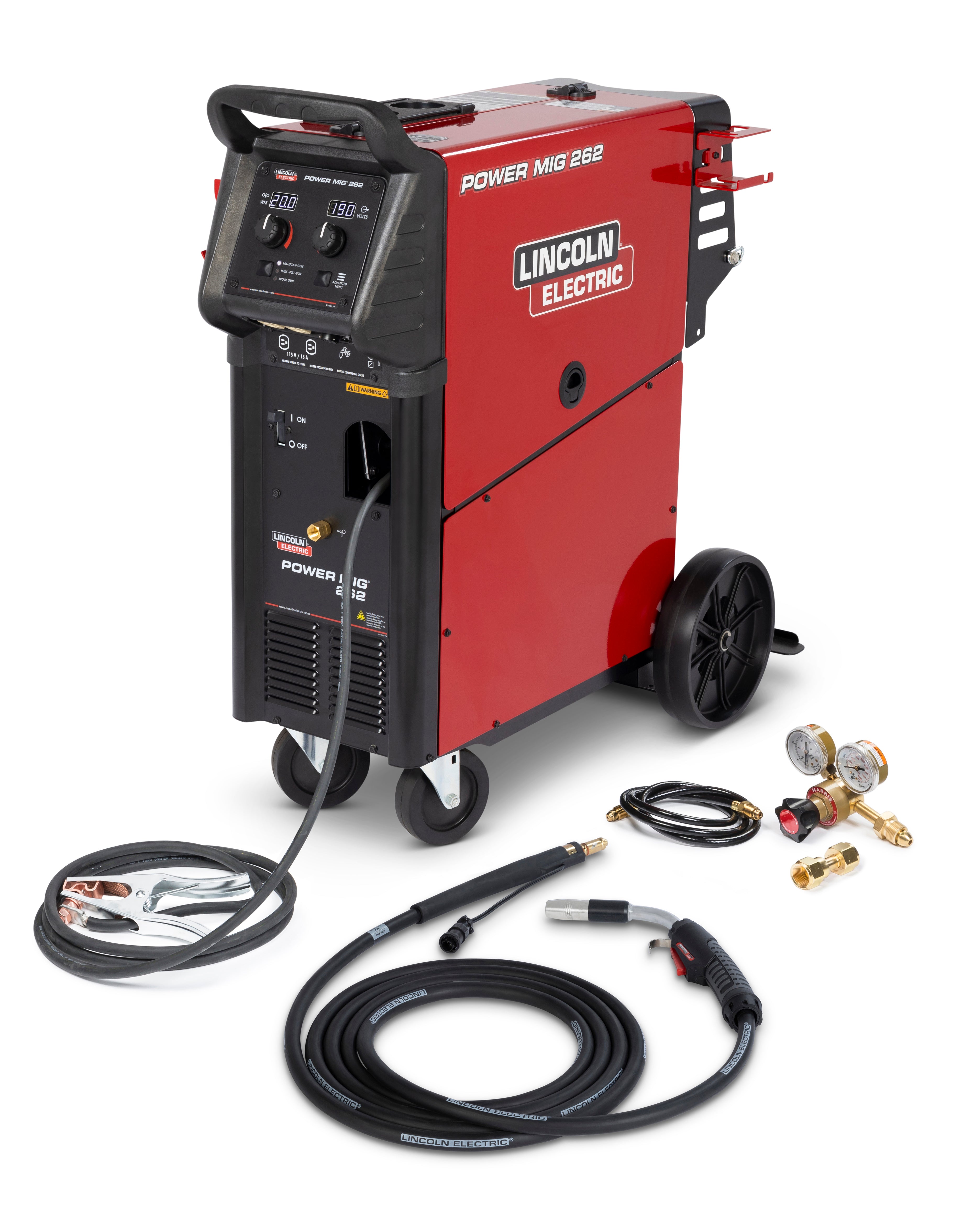 Lincoln POWER MIG 262 MIG Welder package - K5706-1