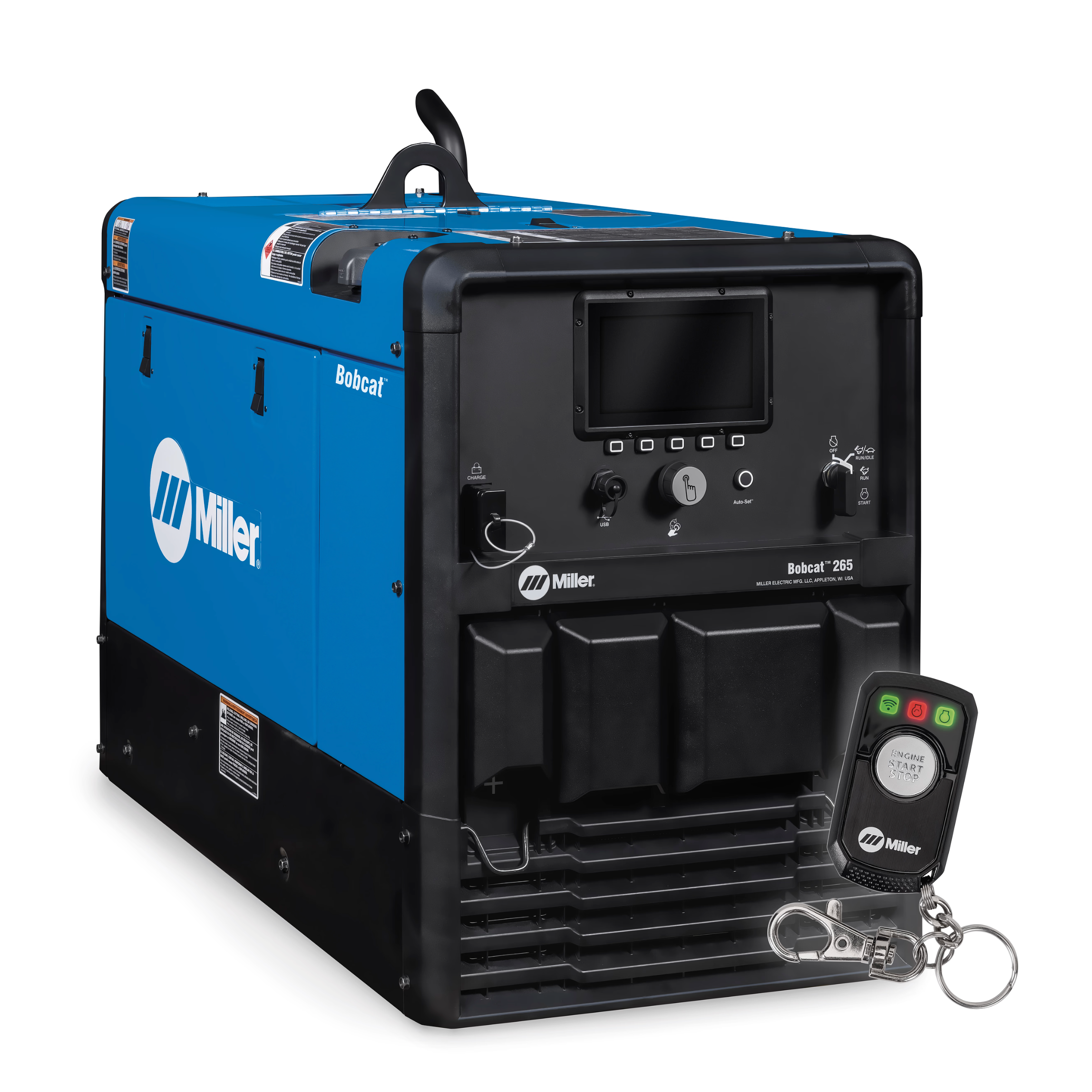 Baker's Gas Miller Bobcat 265 w/ Battery Charge & Remote Start/Stop - 907826002