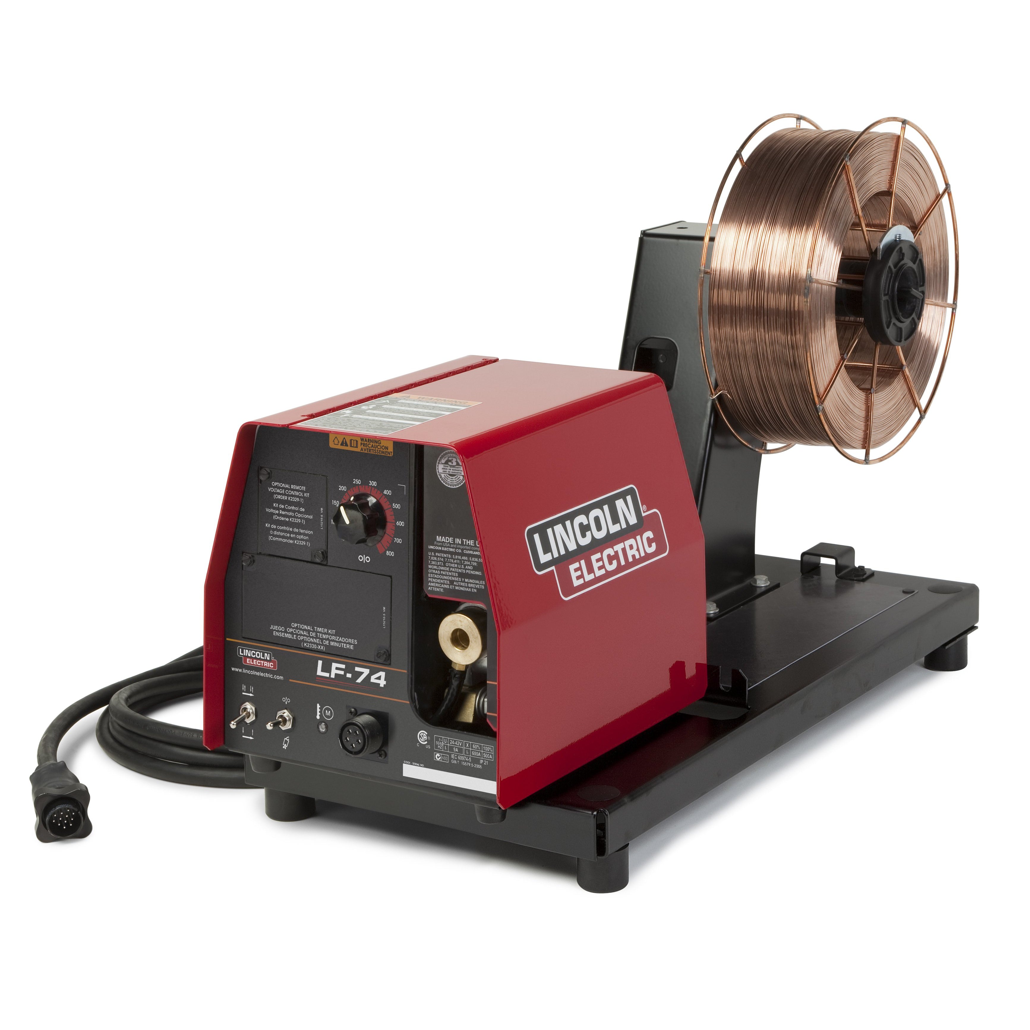 Baker's Gas Lincoln Electric LF-74 Wire Feeder 