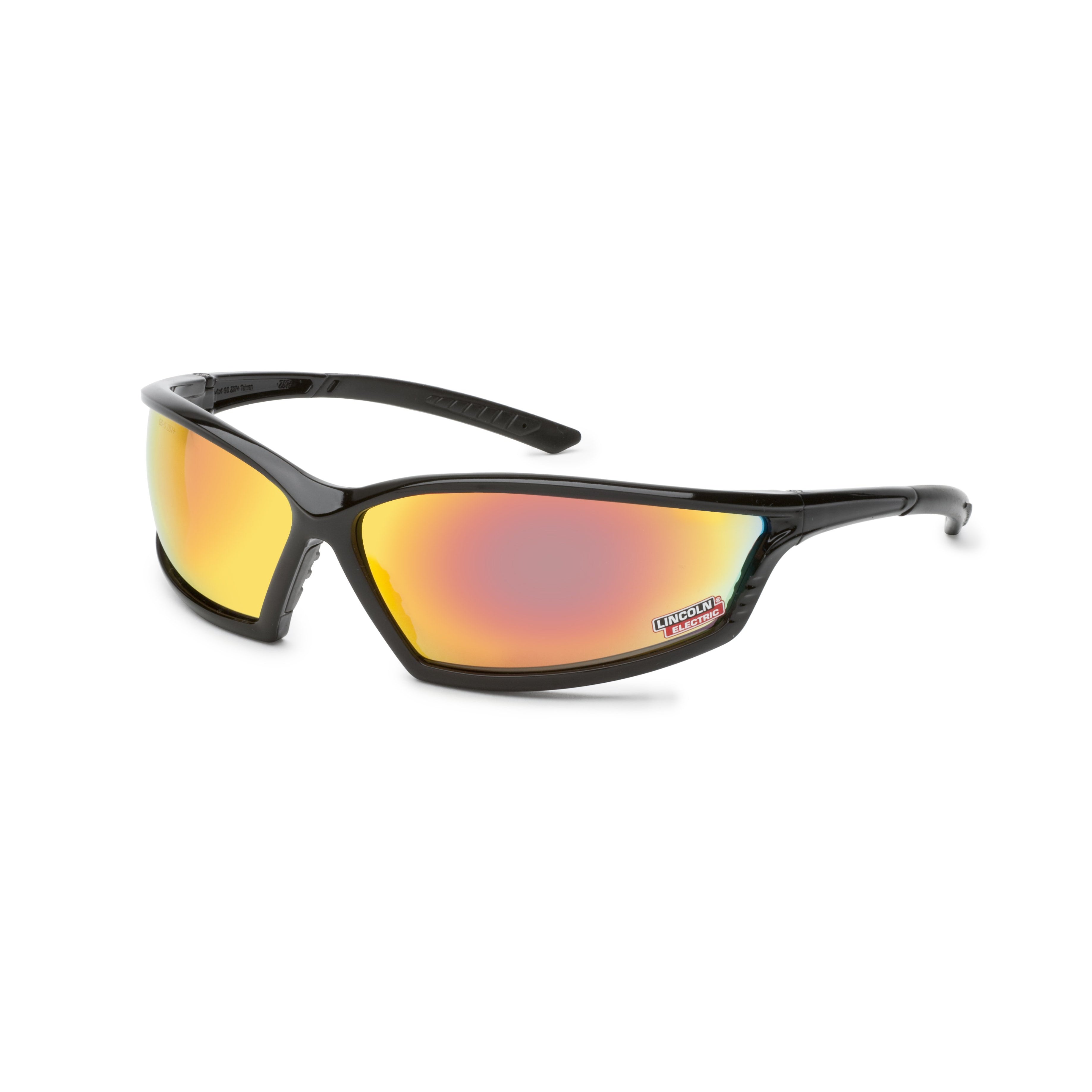 Baker's Gas I-Beam™ Black Outdoor Welding Safety Glasses Front