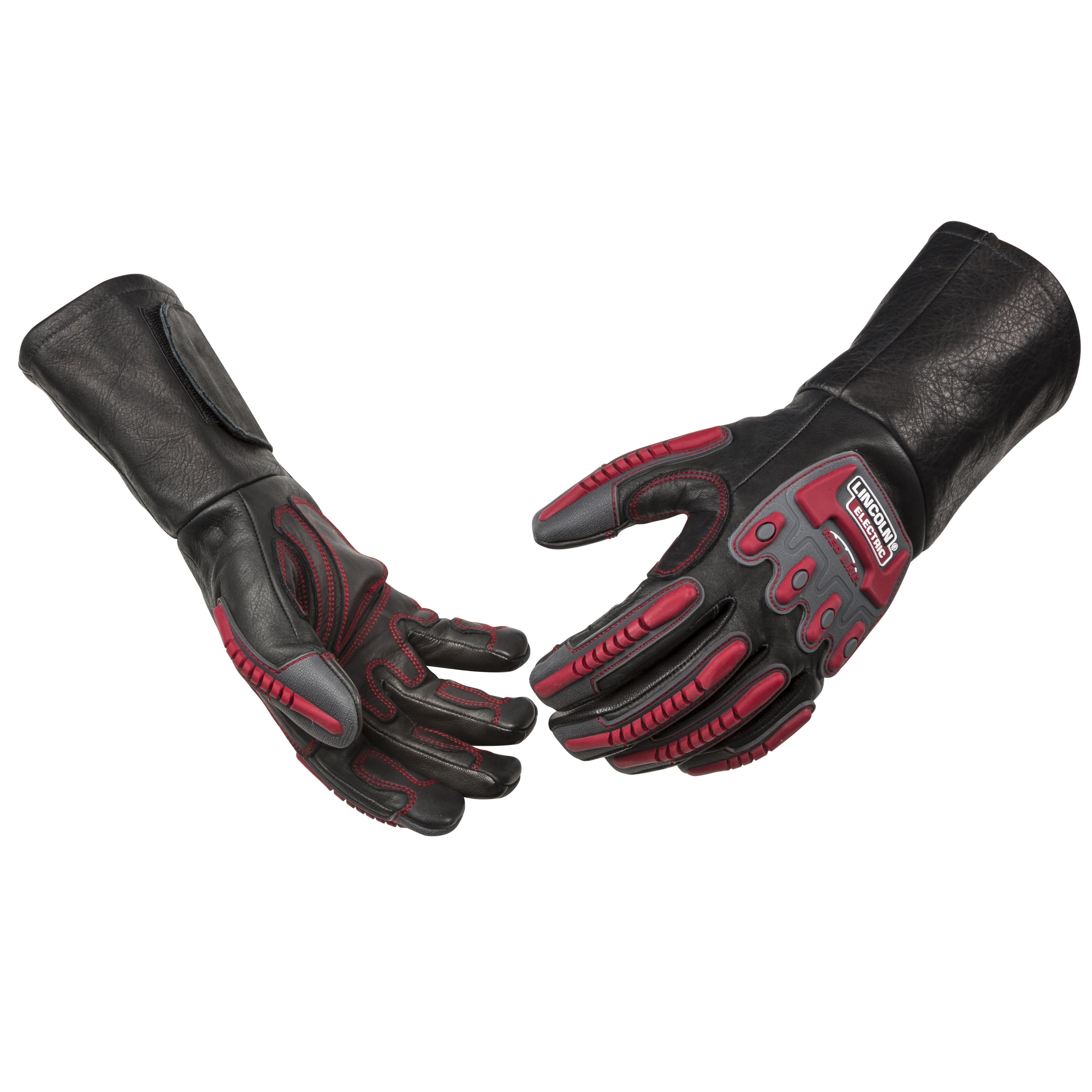 Baker's Gas Lincoln Roll Cage Welding Rigging Gloves Pair