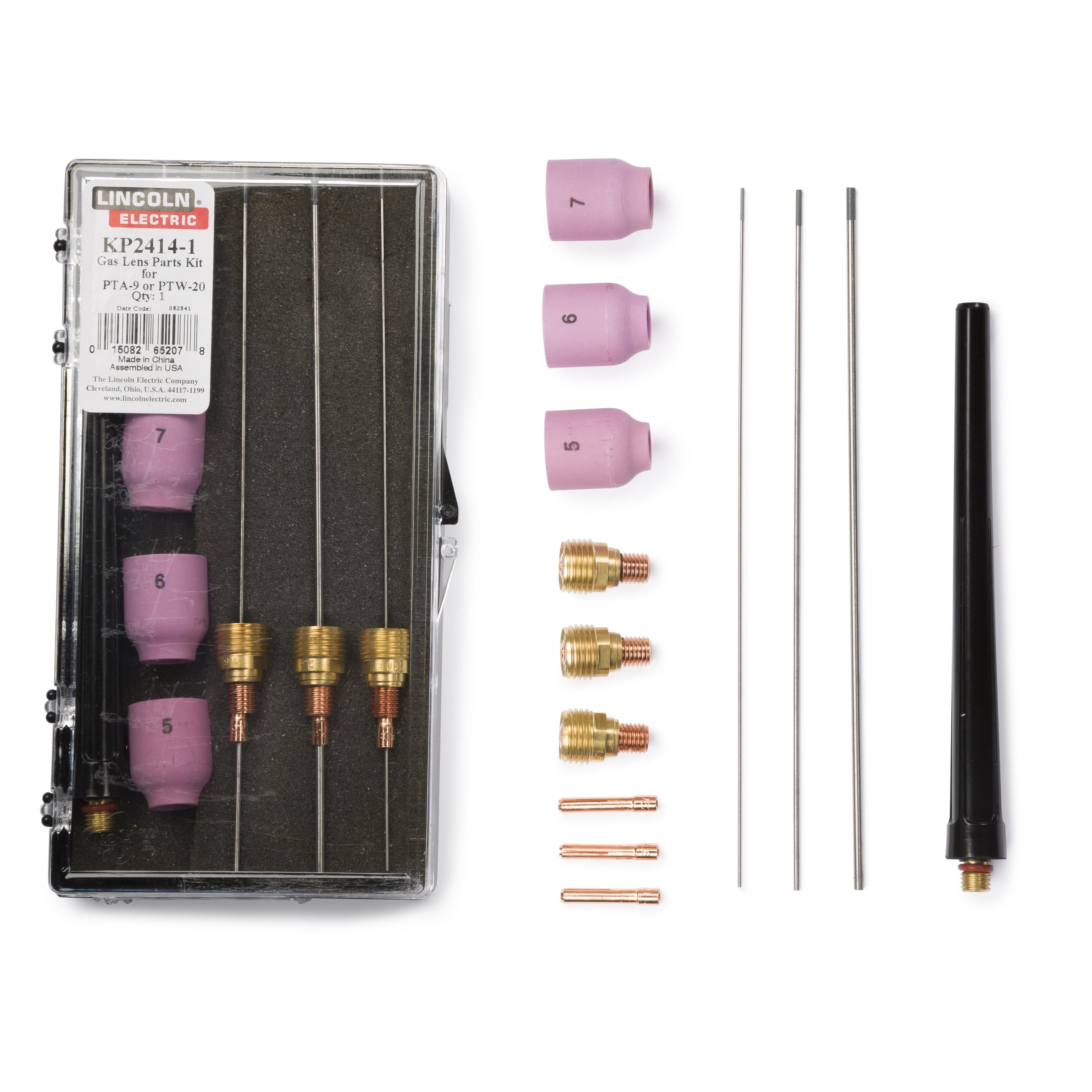 Baker's Gas Gas Lens Parts Kit for PTA-9 or PTW-20