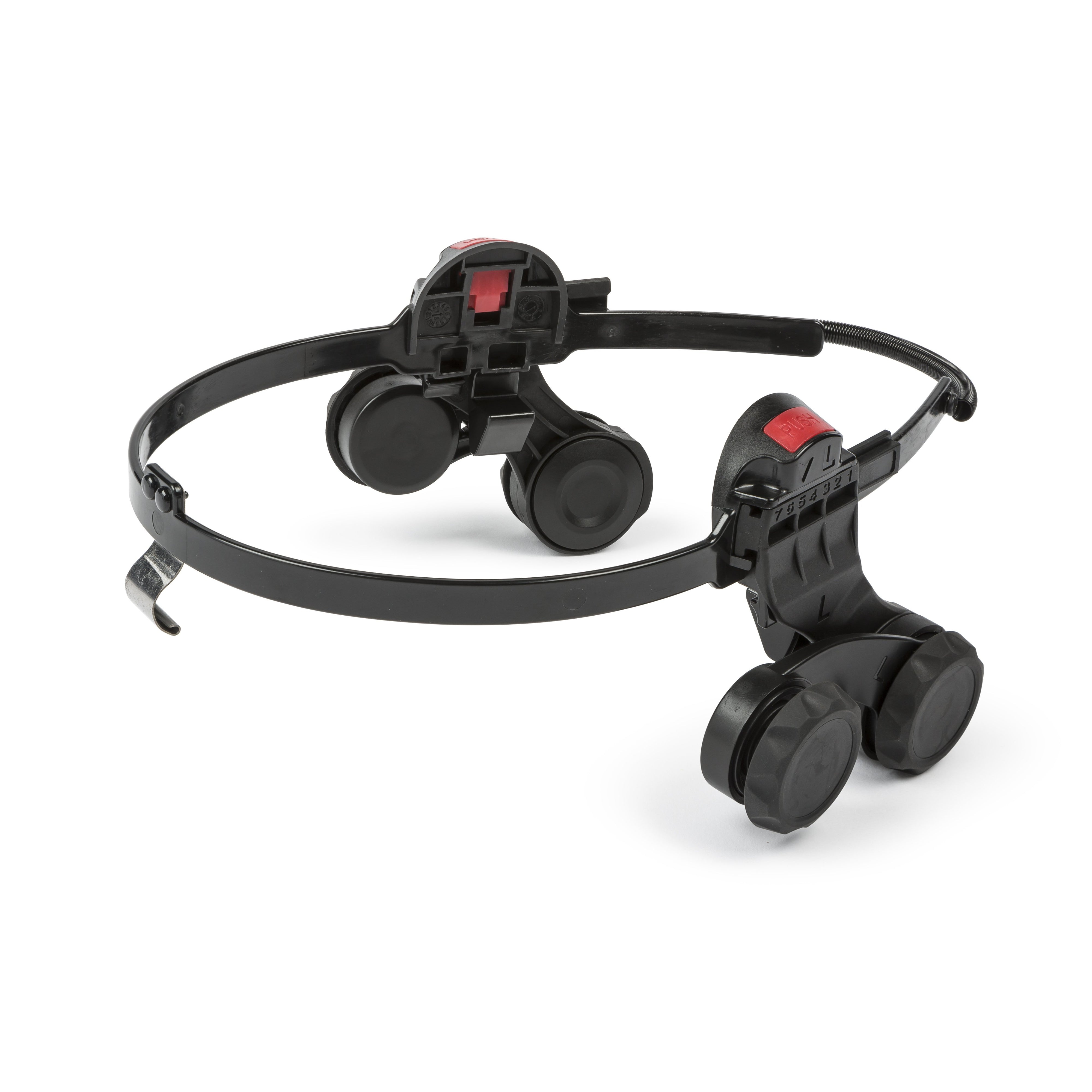 Baker's Gas halo hard hat adapter