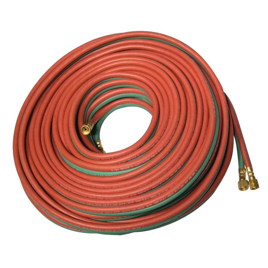 Baker's Gas Best Welds LB-1004 1/4" X 100' Twin Welding Hose - LB1004