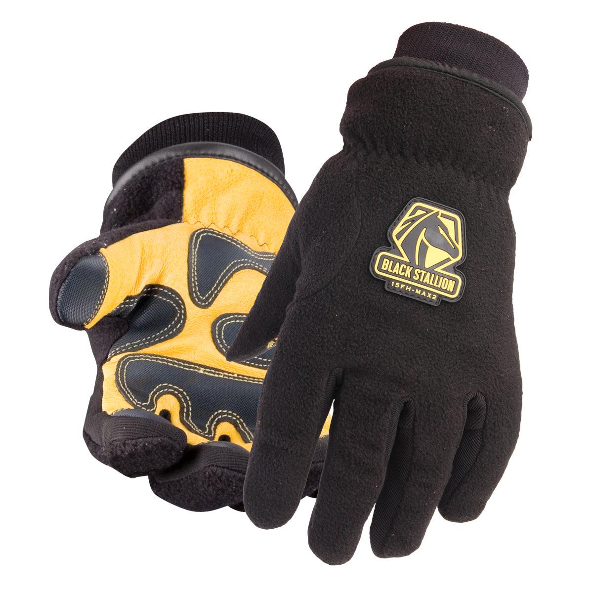 Baker's Gas Black Stallion Pigskin Water Resistant Winter Glove